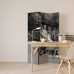 RIDING THROUGH TIME Dekorativer Paravent - 3-teilig