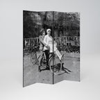 RIDING THROUGH TIME 4-teiliger Paravent
