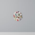 AUTUMN SUNDRIES Ovales Kunstregal in Eiche-Optik