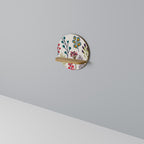 AUTUMN SUNDRIES Rundes Kunstregal in Eiche-Optik