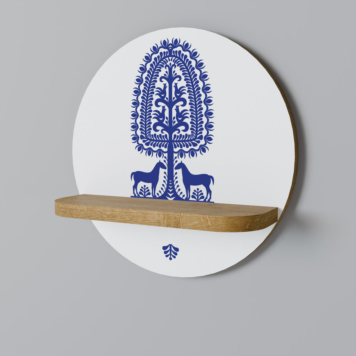 POLISH FOLK ART Dekoratives Wandregal