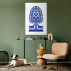 POLISH FOLK ART Selbstklebendes Poster - Hochformat