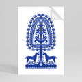 POLISH FOLK ART Selbstklebendes Poster - Hochformat
