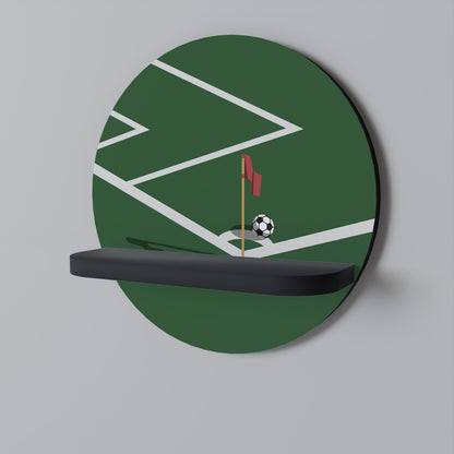FOOTBALL ACTION Dekoratives Wandregal