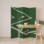 FOOTBALL ACTION Dekorativer Paravent - 4-teilig