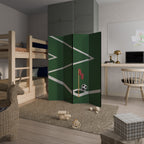 FOOTBALL ACTION Dekorativer Paravent - 4-teilig