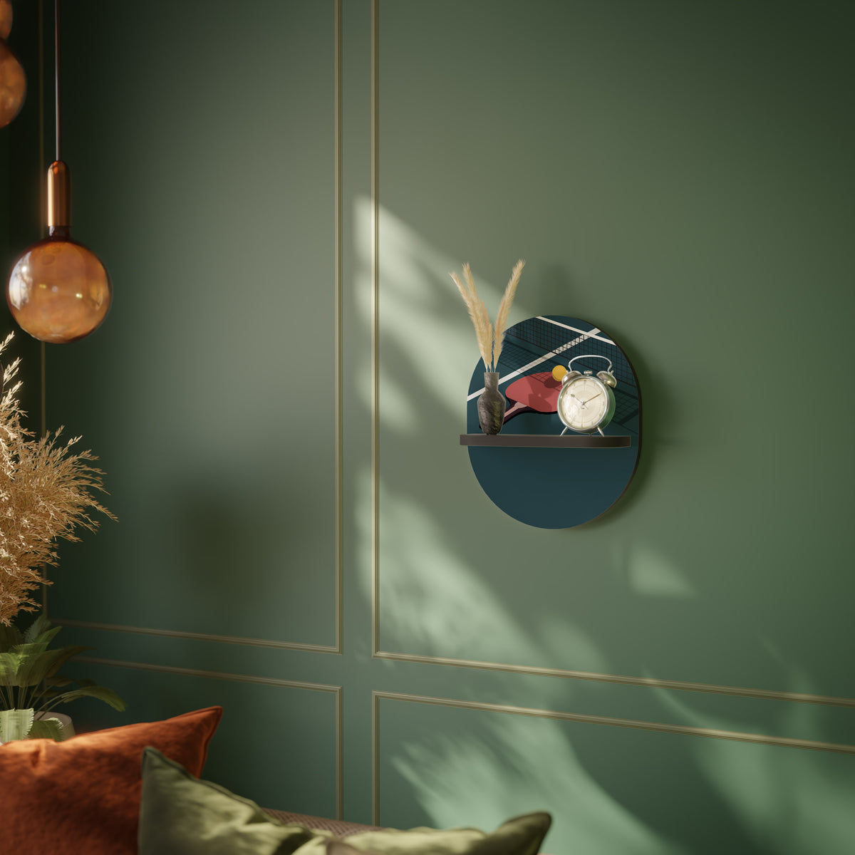 PING- PONG GAME Dekoratives Wandregal