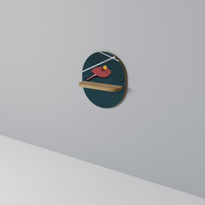PING- PONG GAME Dekoratives Wandregal