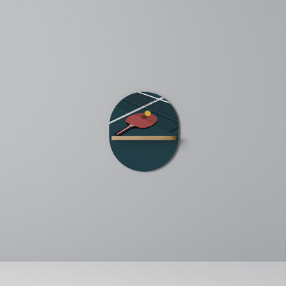 PING- PONG GAME Dekoratives Wandregal