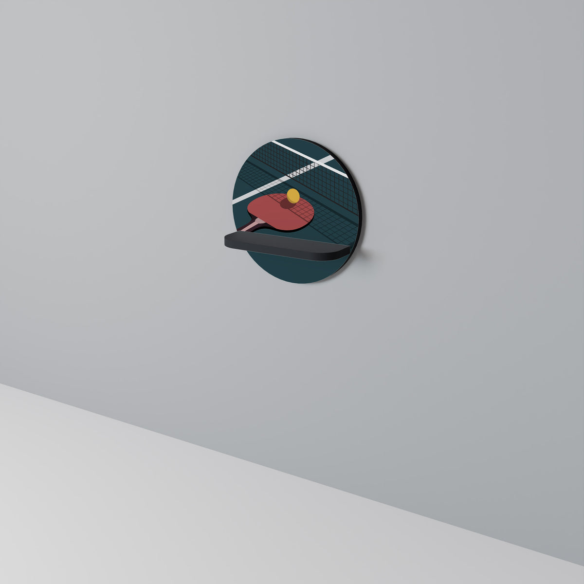 PING- PONG GAME Dekoratives Wandregal