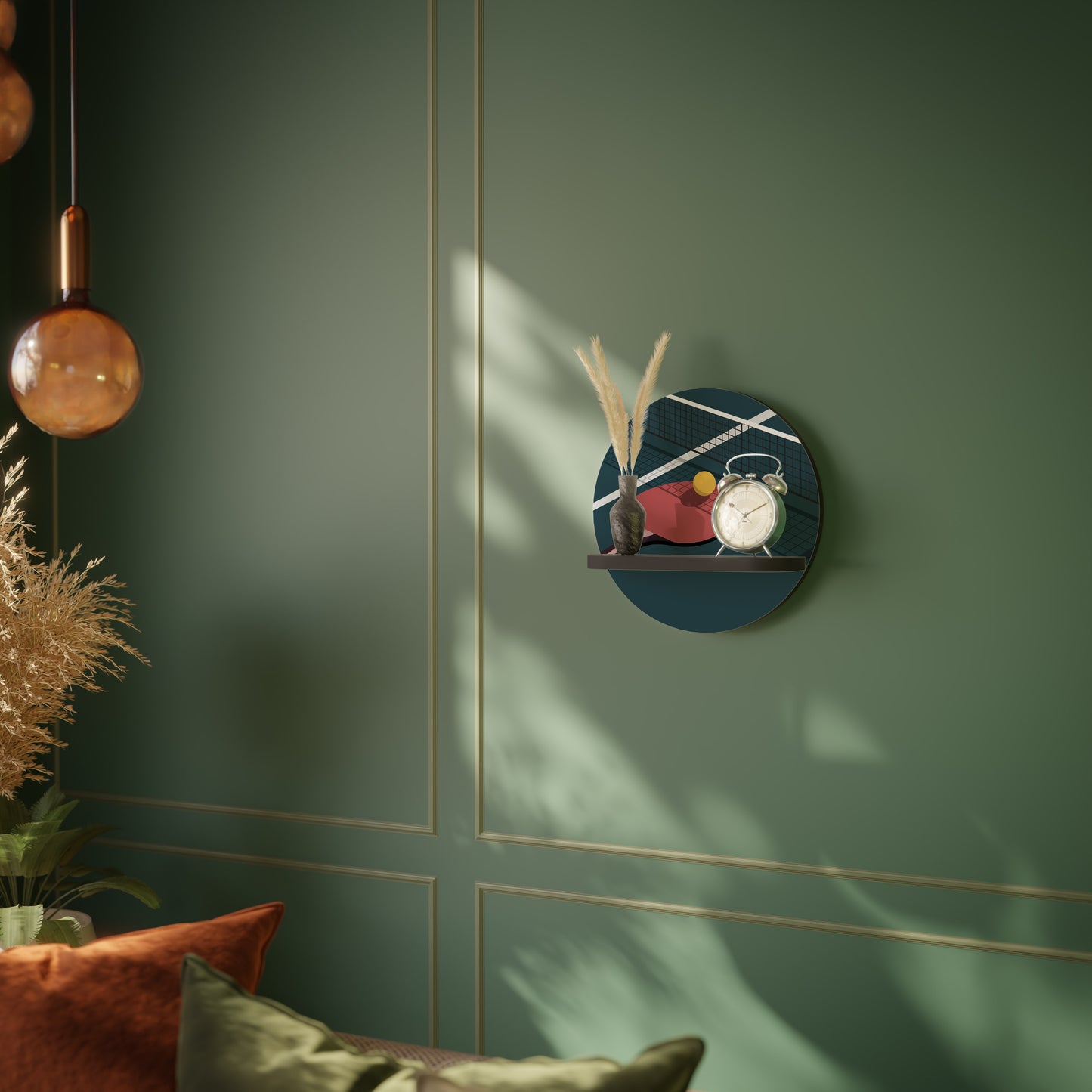 PING- PONG GAME Dekoratives Wandregal