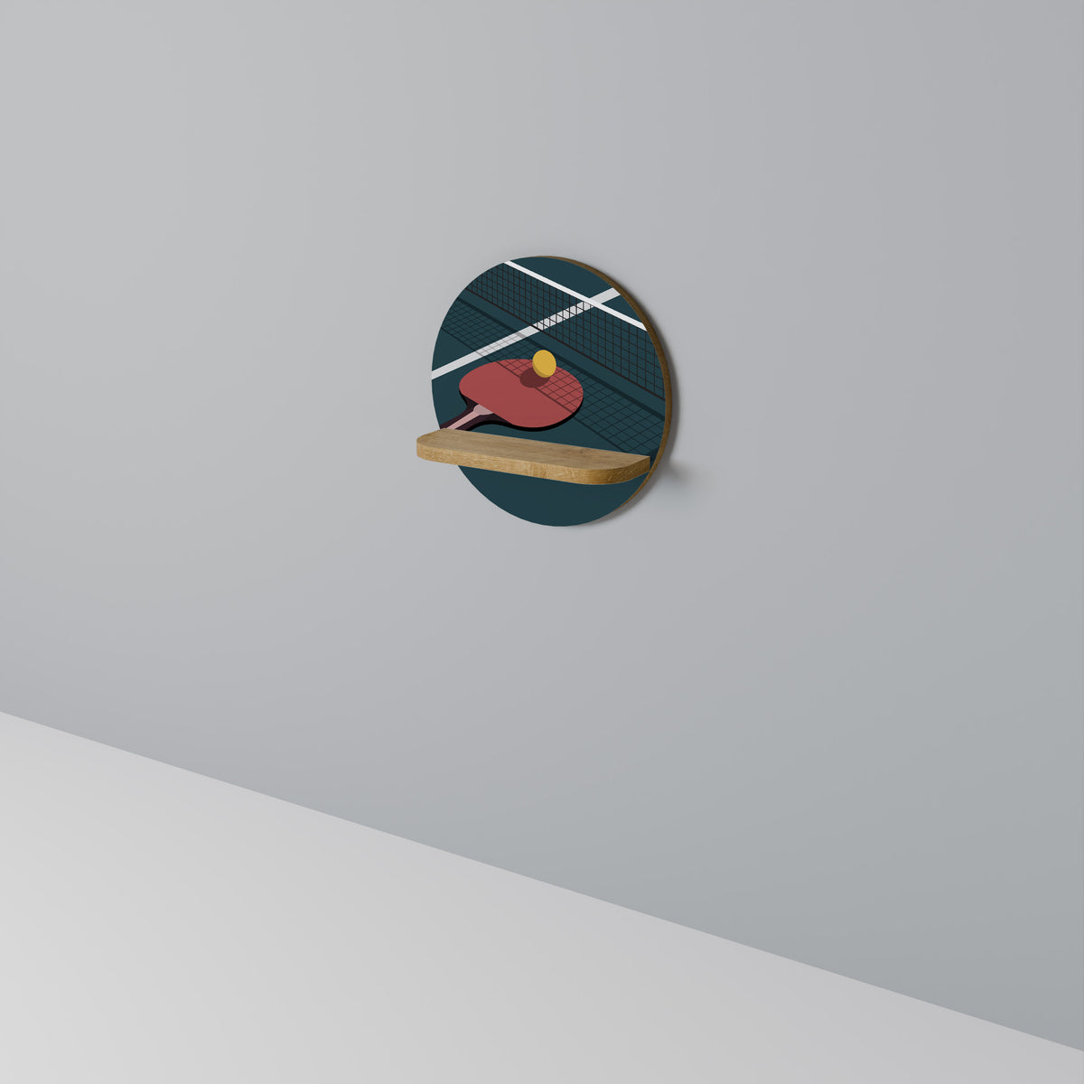 PING- PONG GAME Dekoratives Wandregal