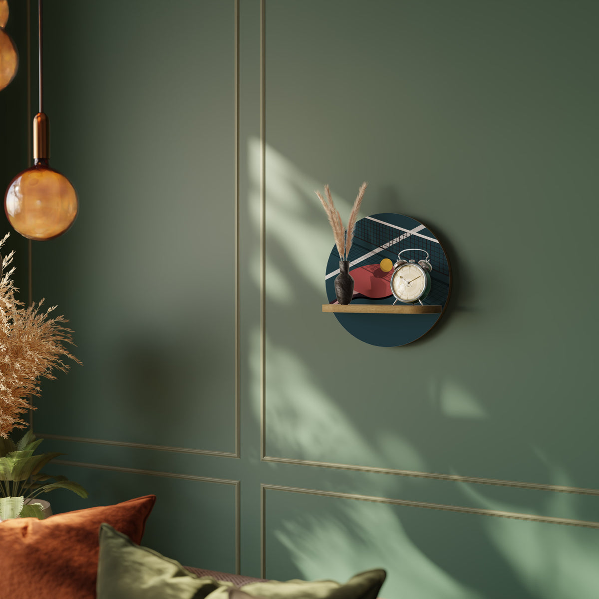PING- PONG GAME Dekoratives Wandregal