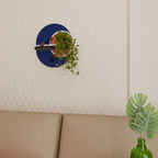 BASKETBALL CHALLENGE Oval Art Shelf In Black Finish