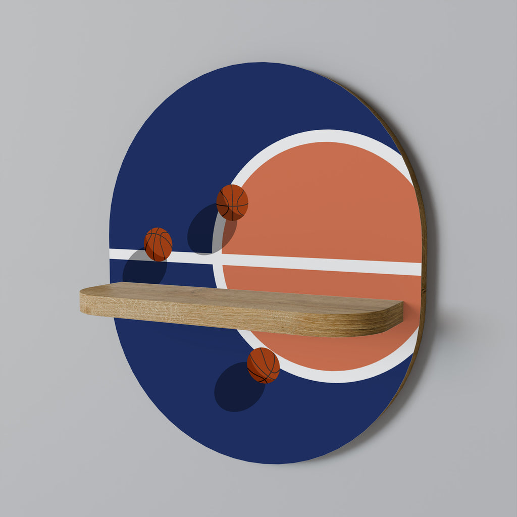 BASKETBALL CHALLENGE Dekoratives Wandregal