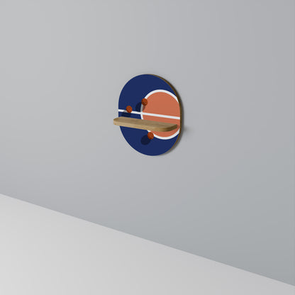 BASKETBALL CHALLENGE Dekoratives Wandregal