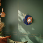 BASKETBALL CHALLENGE Rundes Kunstregal in Schwarz