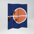 BASKETBALL CHALLENGE 4-teiliger Paravent