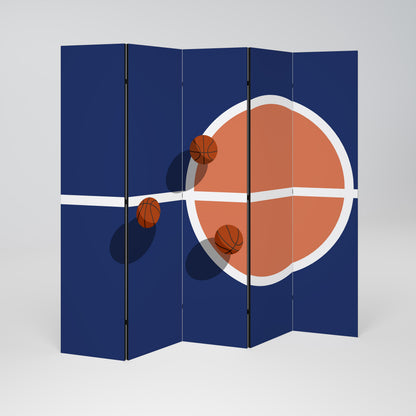 BASKETBALL CHALLENGE 5-teiliger Paravent