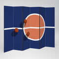 BASKETBALL CHALLENGE 6-teiliger Paravent