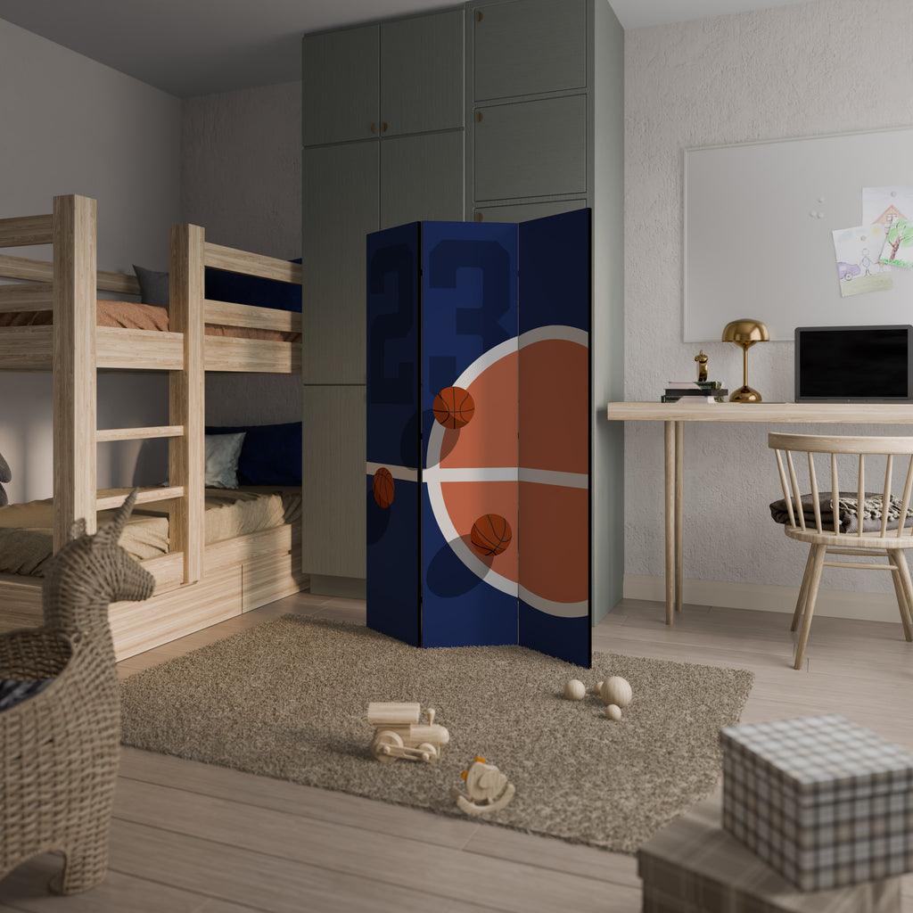 FAMOUS NUMBER 23 3-Panel Room Divider