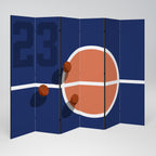 FAMOUS NUMBER 23 Dekorativer Paravent - 6-teilig