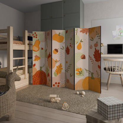 HELLO AUTUMN 6-teiliger Paravent