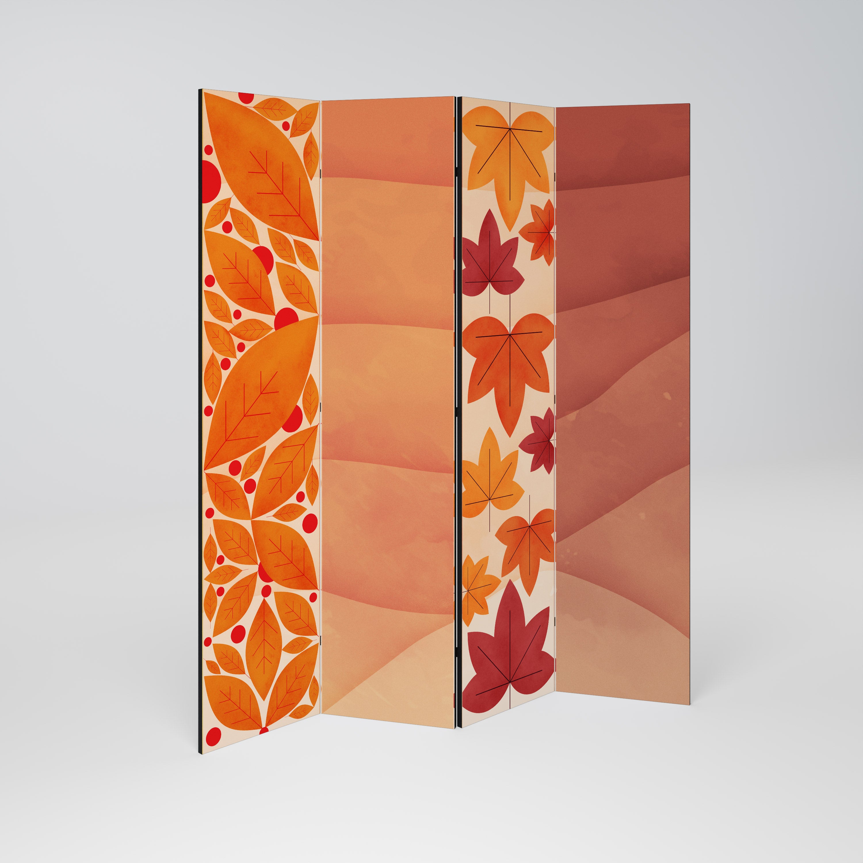VIBRANT FALL FOLIAGE 4-teiliger Paravent