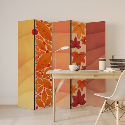 VIBRANT FALL FOLIAGE 5-teiliger Paravent