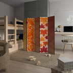 VIBRANT FALL FOLIAGE Dekorativer Paravent - 5-teilig