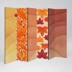 VIBRANT FALL FOLIAGE Dekorativer Paravent - 6-teilig