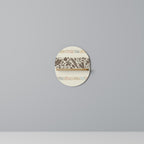 FOLIAGE ROWS Ovales Kunstregal in Eiche-Optik