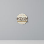 FOLIAGE ROWS Rundes Kunstregal in Eiche-Optik