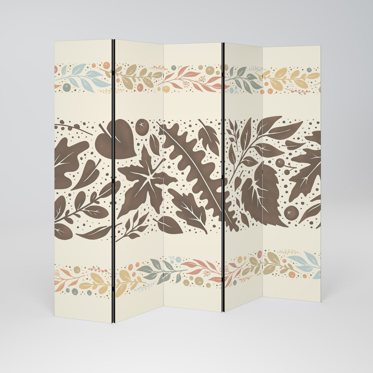 FOLIAGE ROWS 5-teiliger Paravent