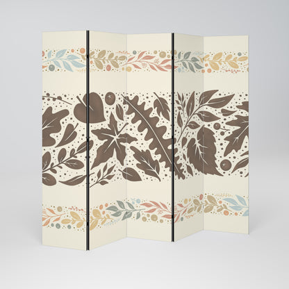 FOLIAGE ROWS 5-Panel Room Divider