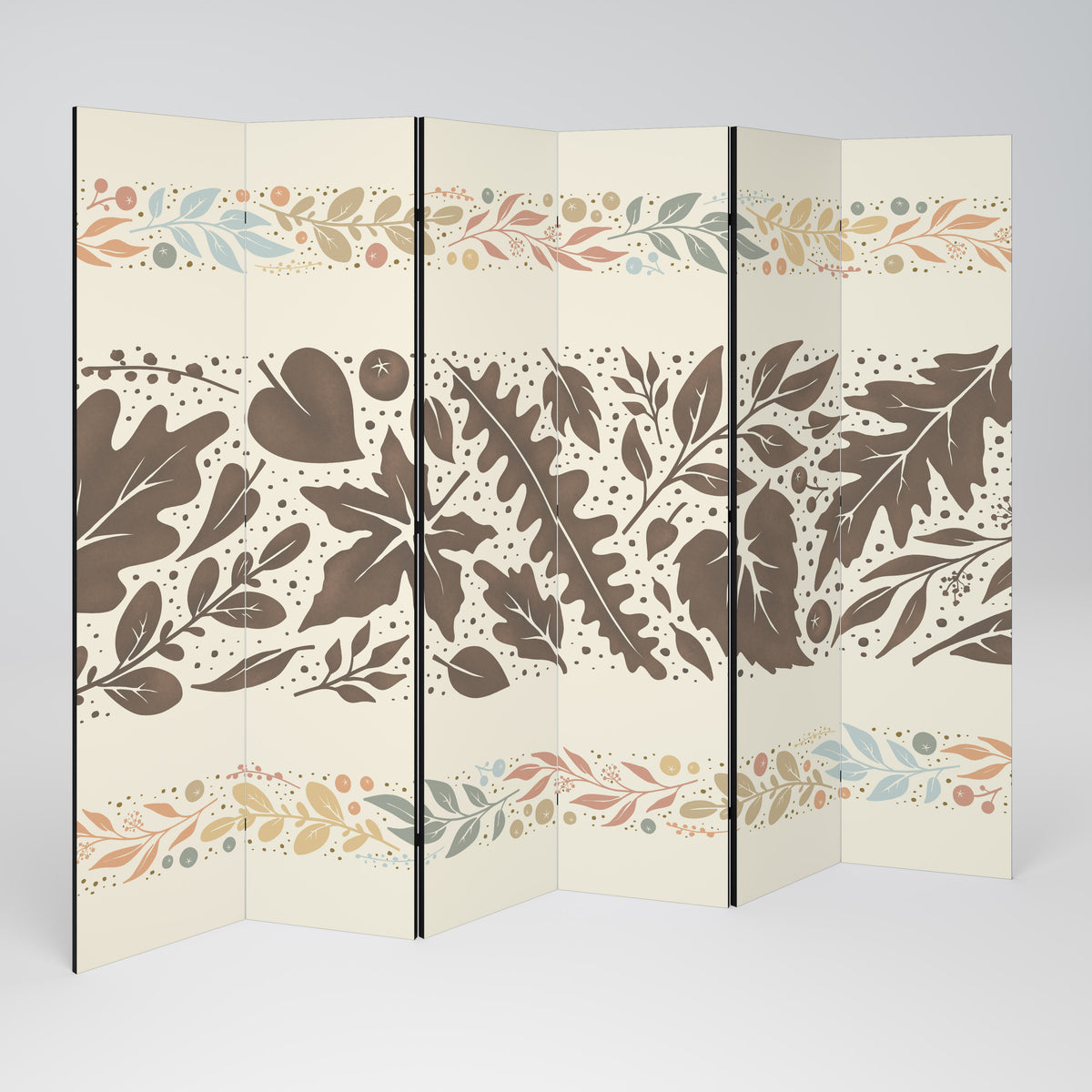 FOLIAGE ROWS 6-teiliger Paravent