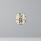 FOLIAGE TALES Ovales Kunstregal in Eiche-Optik