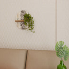 FOLIAGE TALES Ovales Kunstregal in Eiche-Optik