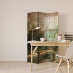 SUNLIT STILLNESS 3-teiliger Paravent