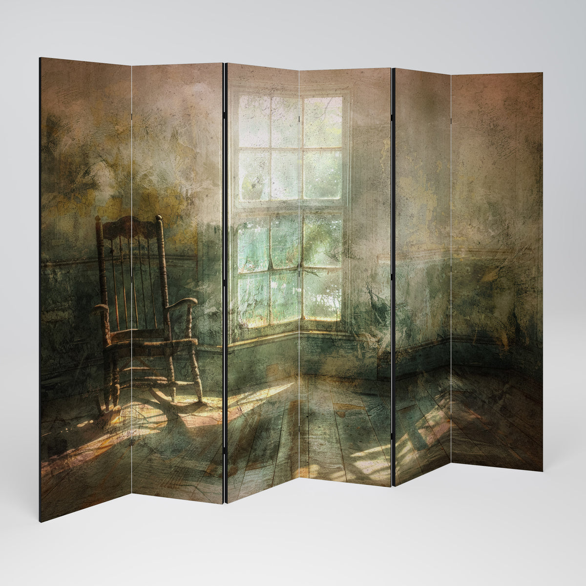 SUNLIT STILLNESS 6-teiliger Paravent