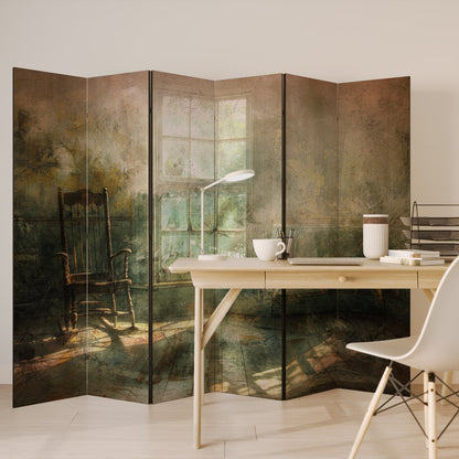 SUNLIT STILLNESS 6-teiliger Paravent