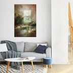 SUNLIT STILLNESS Selbstklebendes Poster - Hochformat