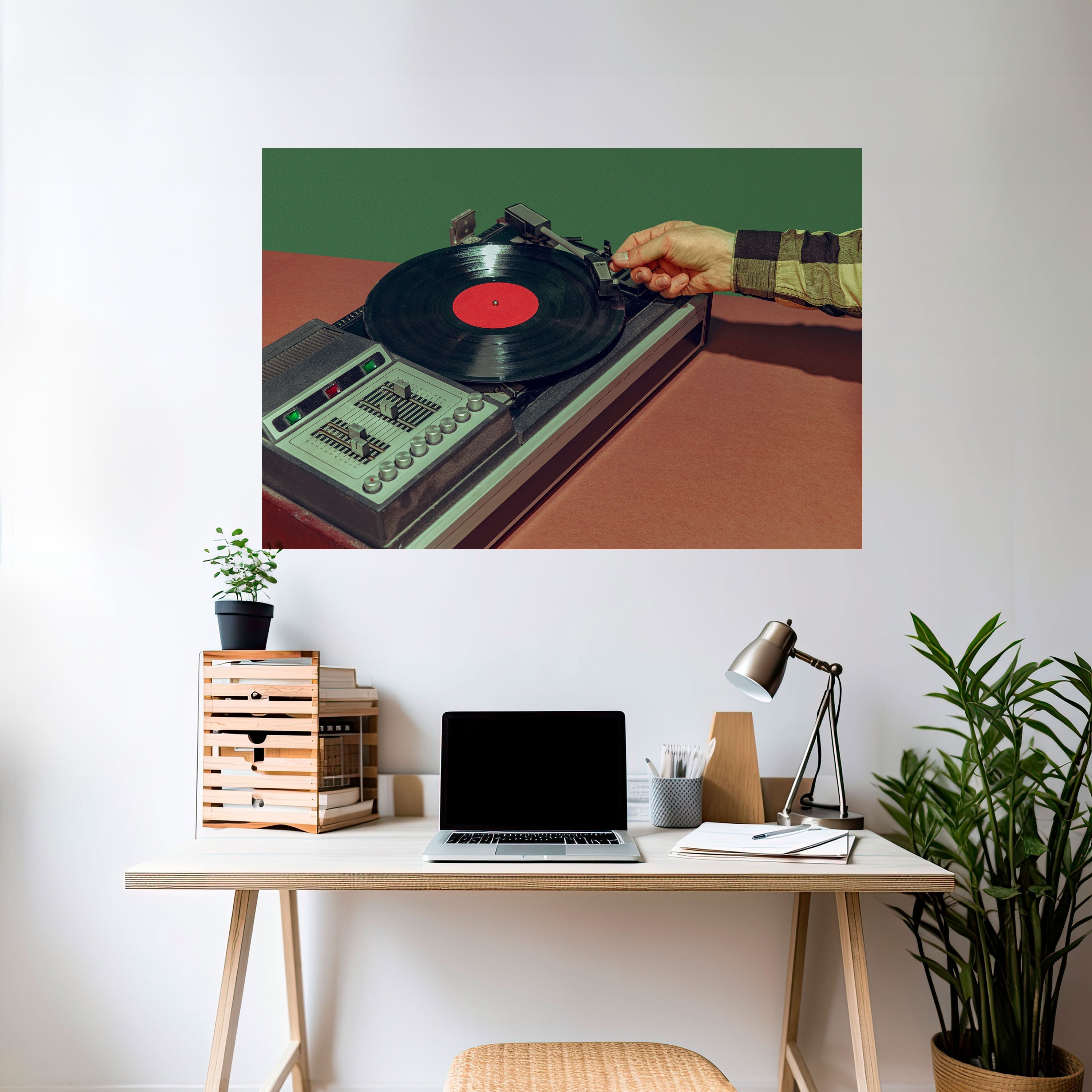 UNIQUE SOUNDS Peel and Stick Horizontal Poster