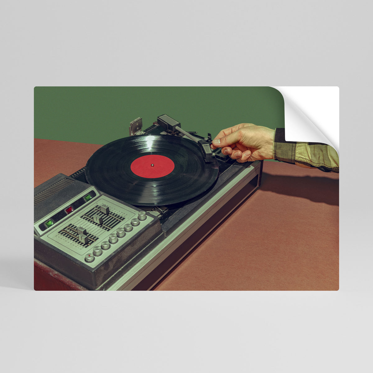 UNIQUE SOUNDS Selbstklebendes Horizontal-Poster