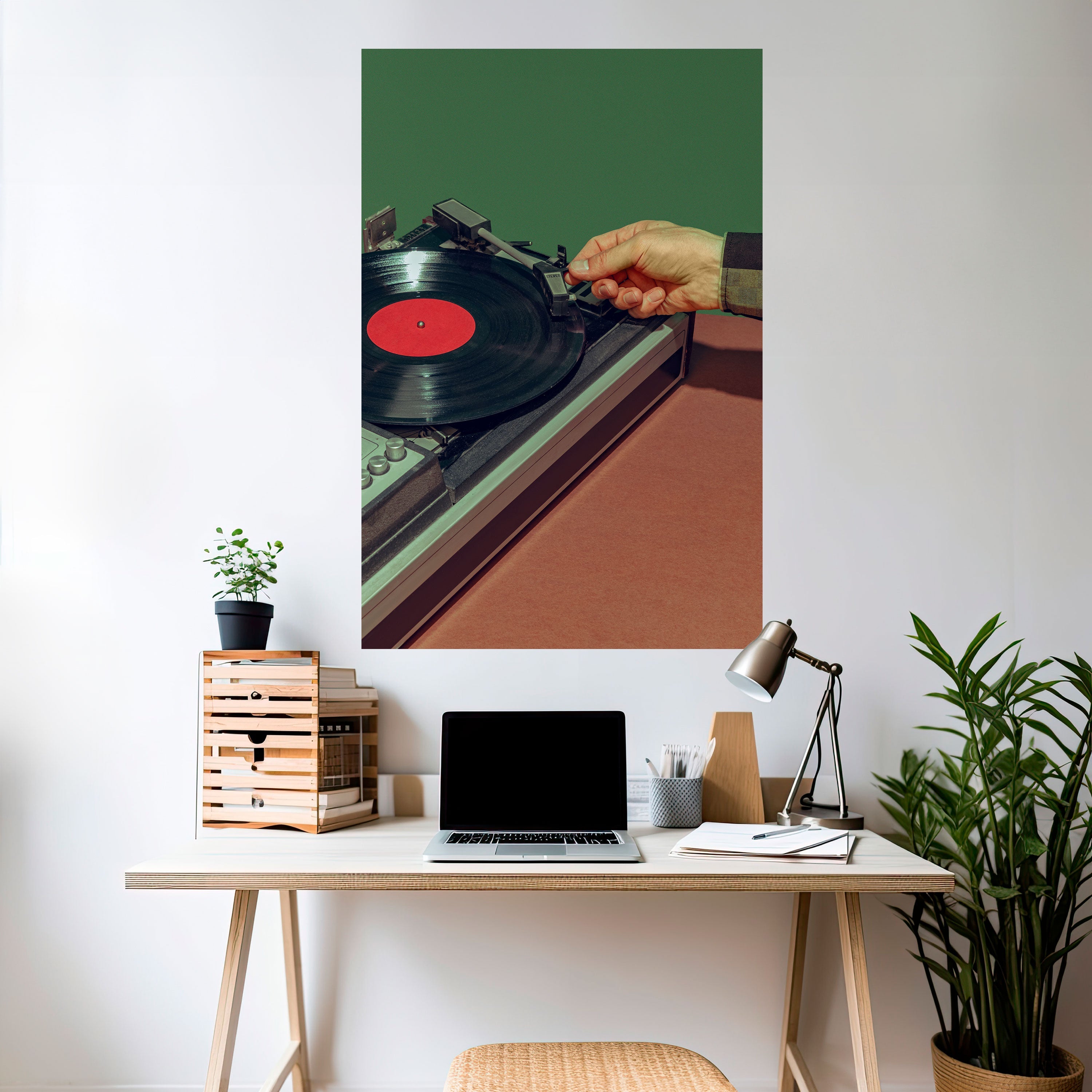 UNIQUE SOUNDS Vertikales Poster zum Abziehen und Aufkleben