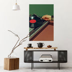 UNIQUE SOUNDS Selbstklebendes Poster - Hochformat