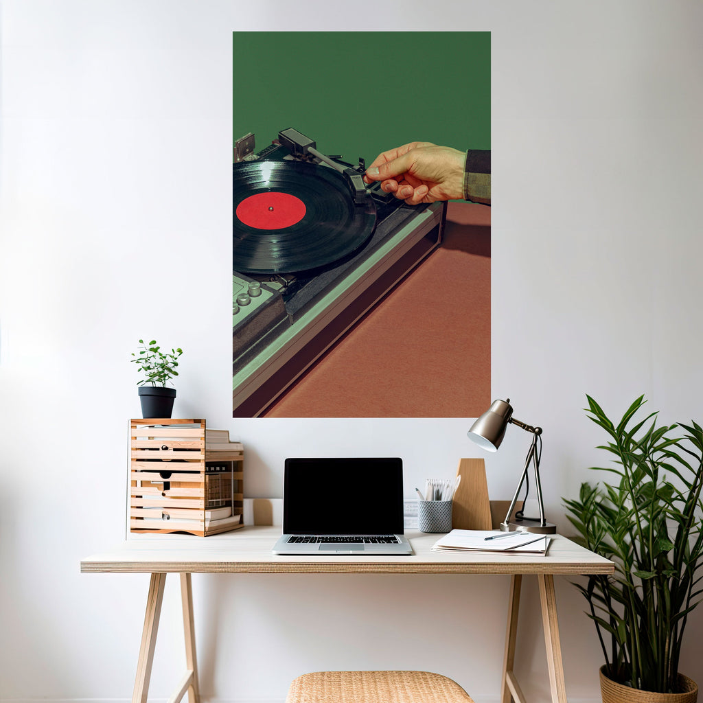 UNIQUE SOUNDS Vertikales Poster zum Abziehen und Aufkleben