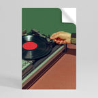 UNIQUE SOUNDS Selbstklebendes Poster - Hochformat