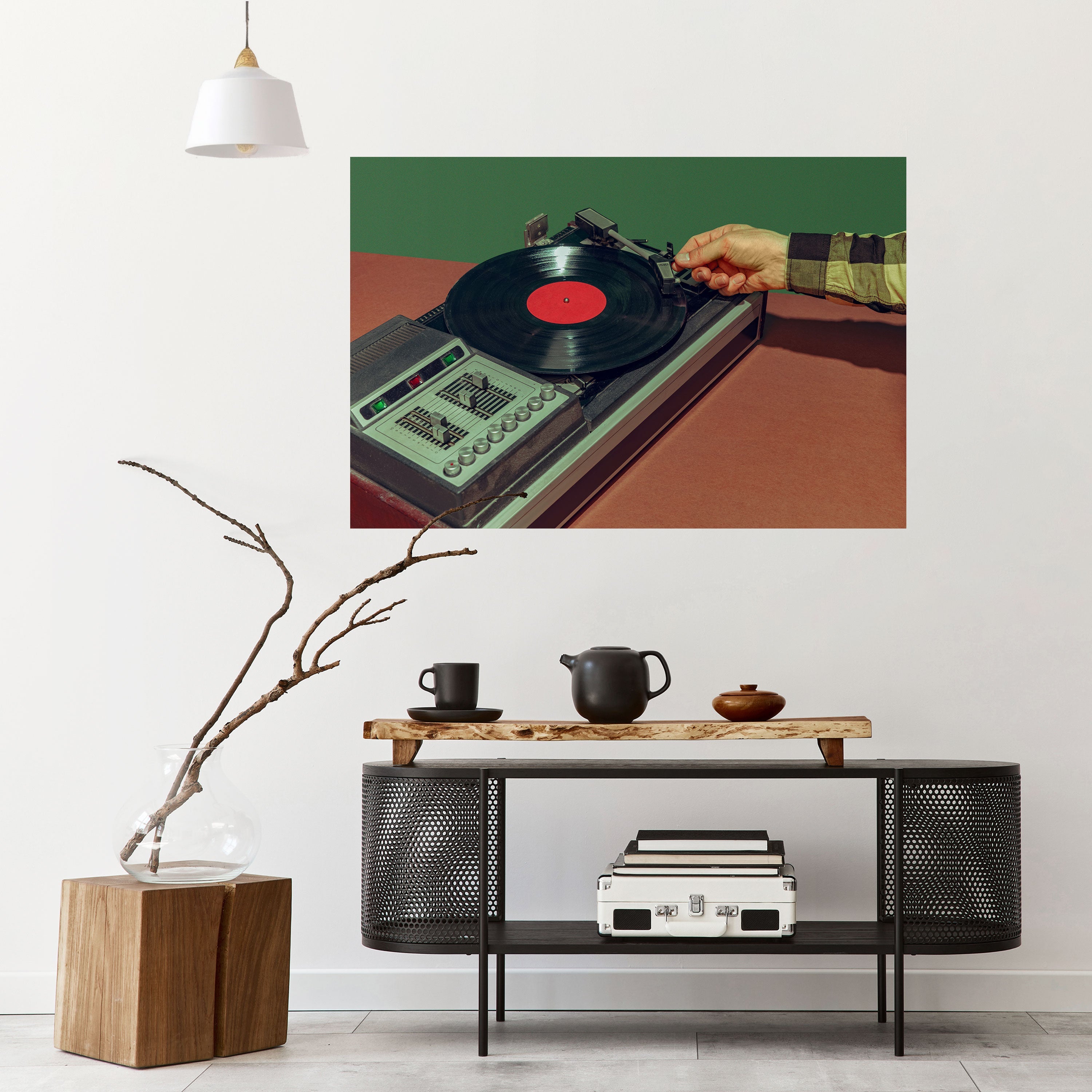 UNIQUE SOUNDS Selbstklebendes Horizontal-Poster