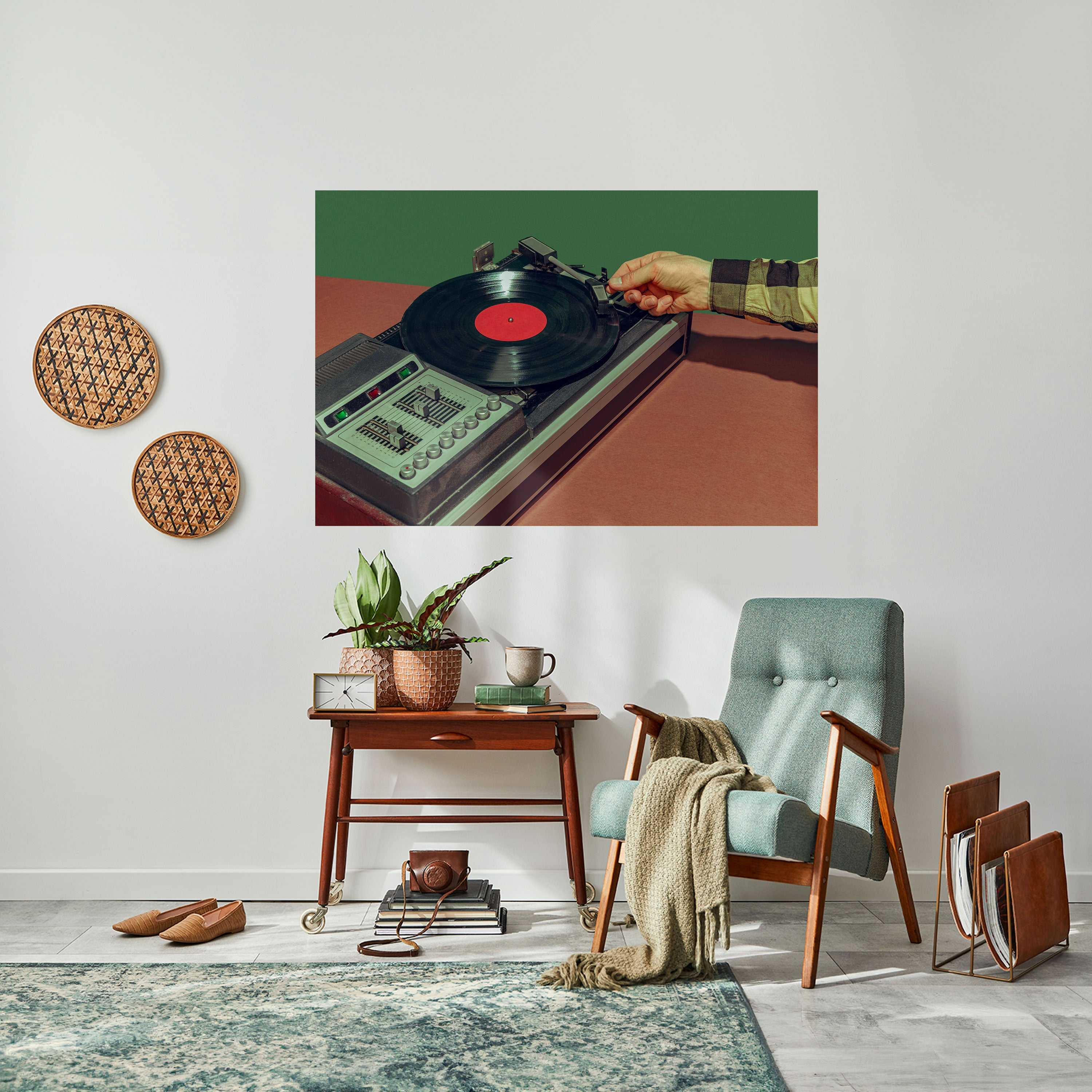 UNIQUE SOUNDS Selbstklebendes Horizontal-Poster